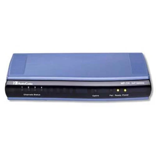 Шлюз аналоговый голосовой Audiocodes MediaPack114/4FXS/SIP (com)